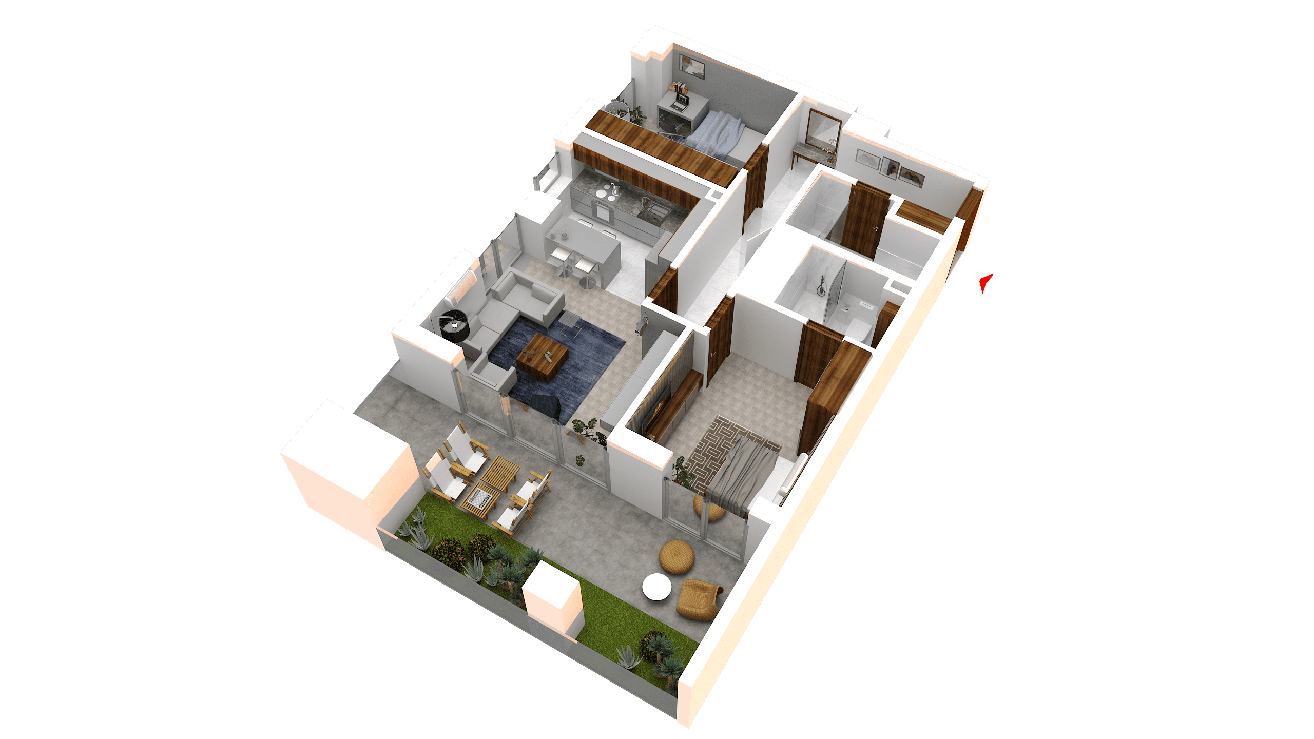 Randari Apartament 3 camere Tip 9