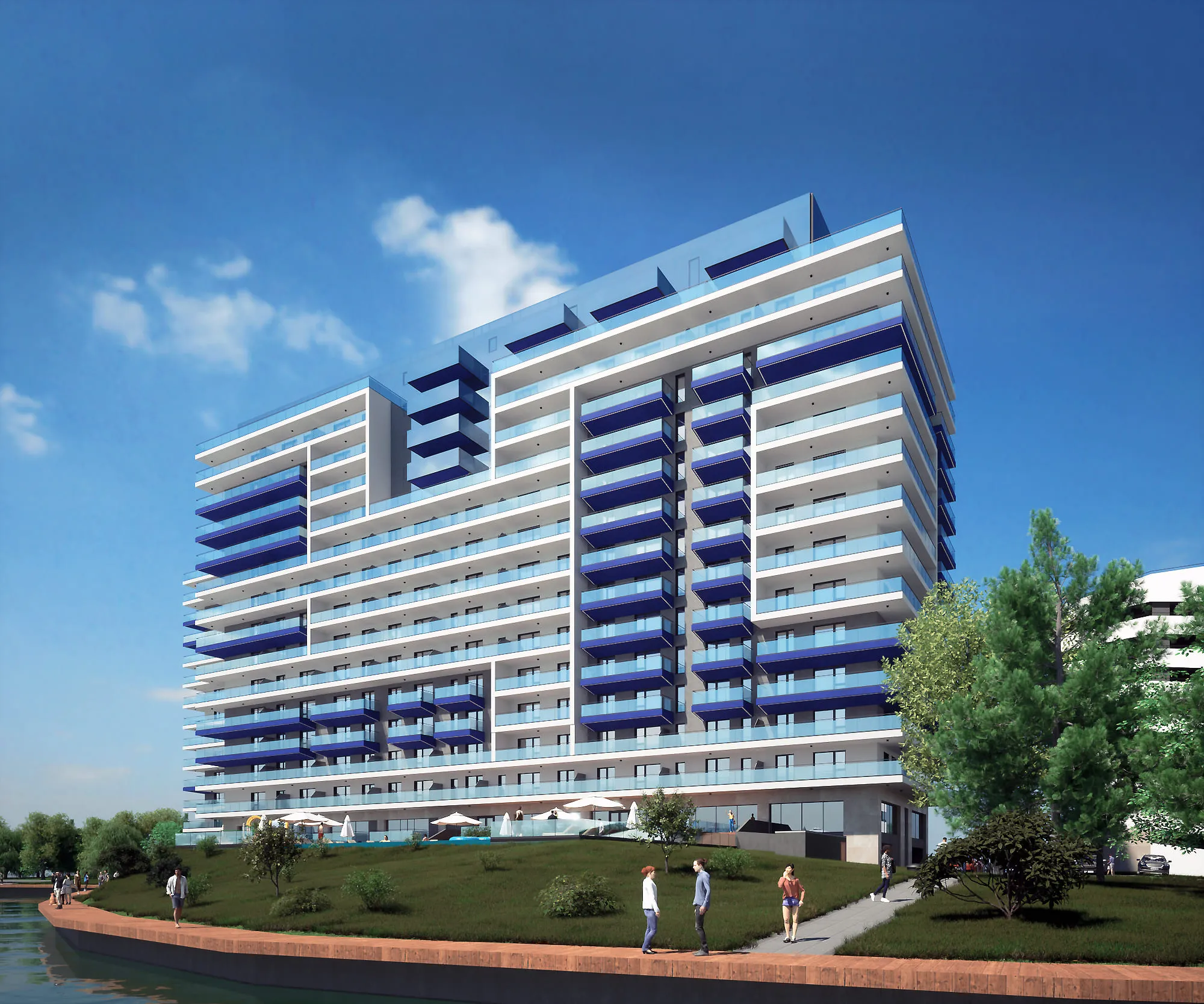 Solid Residence Skyline - Lux la Malul Marii Negre